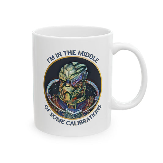 Mass Effect Mug Garus Vakarian Quote Gamer Coffee or Tea Cup