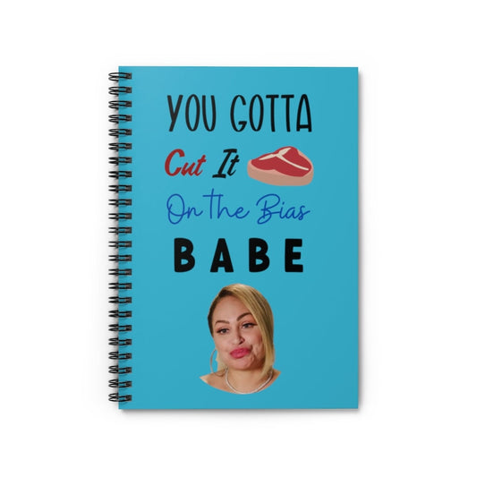 90 Day Fiance Darcey Spiral Notebook: 'Cut It On The Bias'
