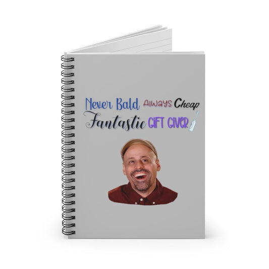 90 Day Fiance Gino Spiral Notebook: Reality TV Gift