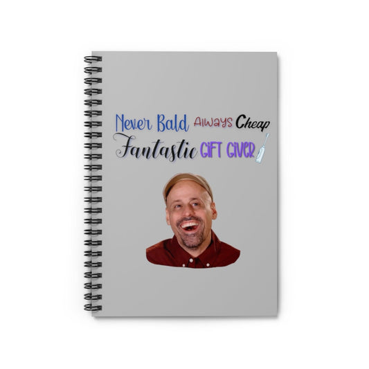 90 Day Fiance Gino Spiral Notebook: Reality TV Gift