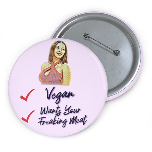 90 Day Fiance Jasmine Vegan Meat Pin: Reality TV Gift